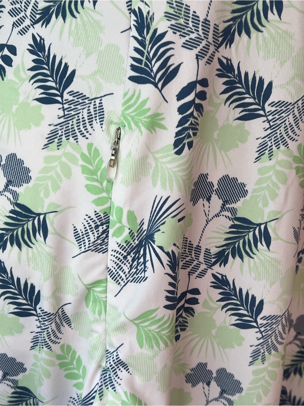 Tee Time Sleeveless Palm Leaf Print Golf Dress | Size S | Great Condition - Picture 9 of 13